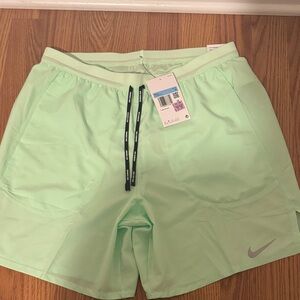 Nike Men's Light Green Athletic Shorts